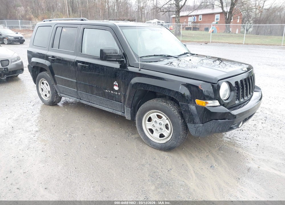 2016 JEEP PATRIOT SPORT VIN: 1C4NJRBB3GD627140