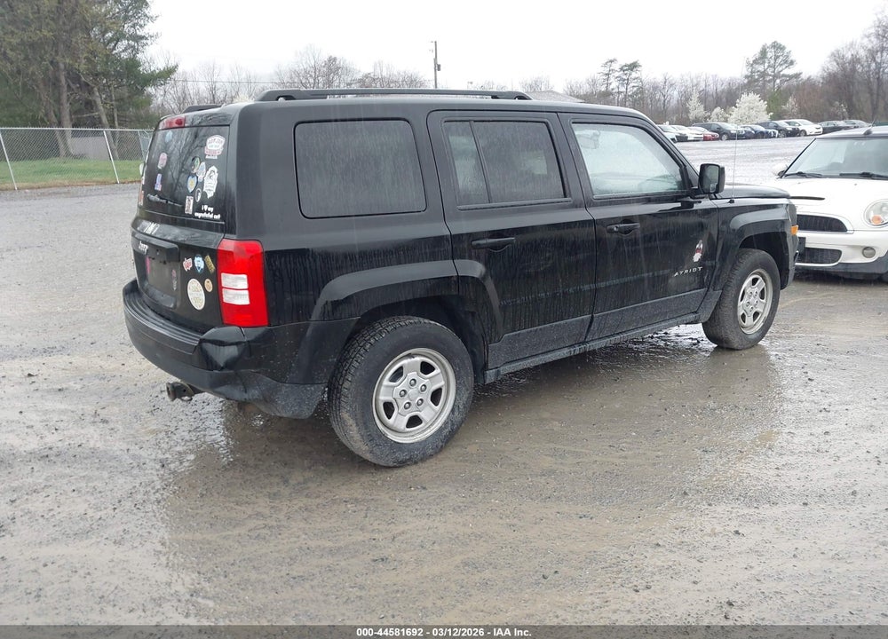 2016 JEEP PATRIOT SPORT VIN: 1C4NJRBB3GD627140