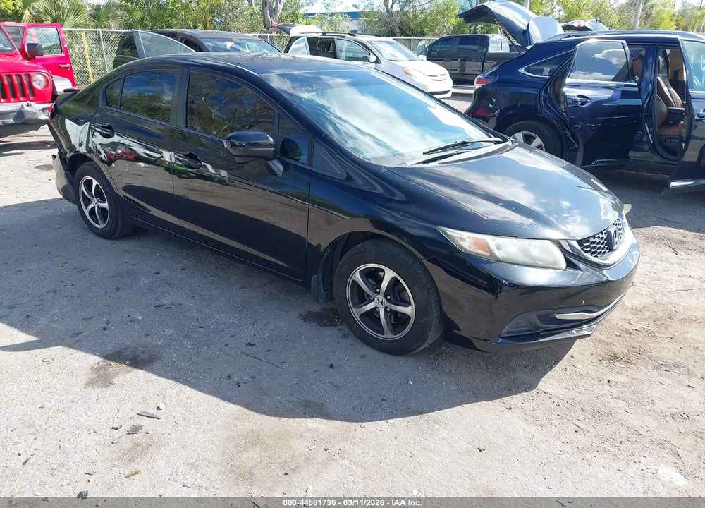 2015 HONDA CIVIC SE VIN: 19XFB2F75FE087110