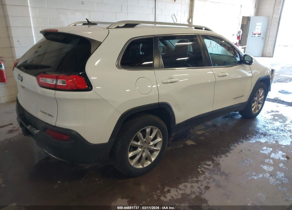 2015 JEEP CHEROKEE LIMITED VIN: 1C4PJMDBXFW751918
