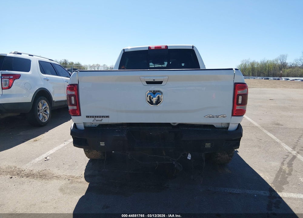 2022 RAM 2500 BIG HORN  4X4 6'4' BOX VIN: 3C6UR5ML6NG304789