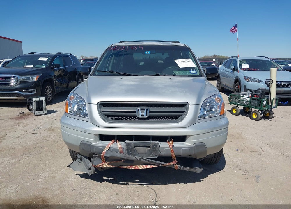 2003 HONDA PILOT LX VIN: 2HKYF181X3H520847