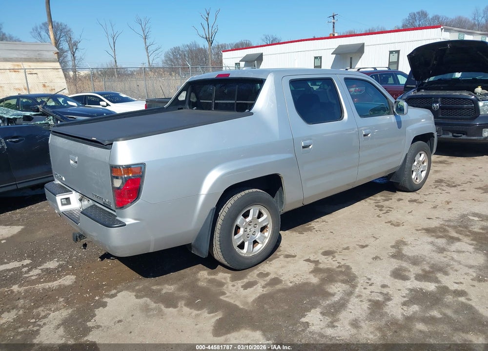 2008 HONDA RIDGELINE RTL VIN: 2HJYK16508H513211
