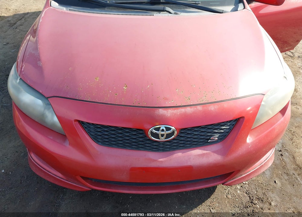 2009 TOYOTA COROLLA S VIN: 1NXBU40EX9Z052317