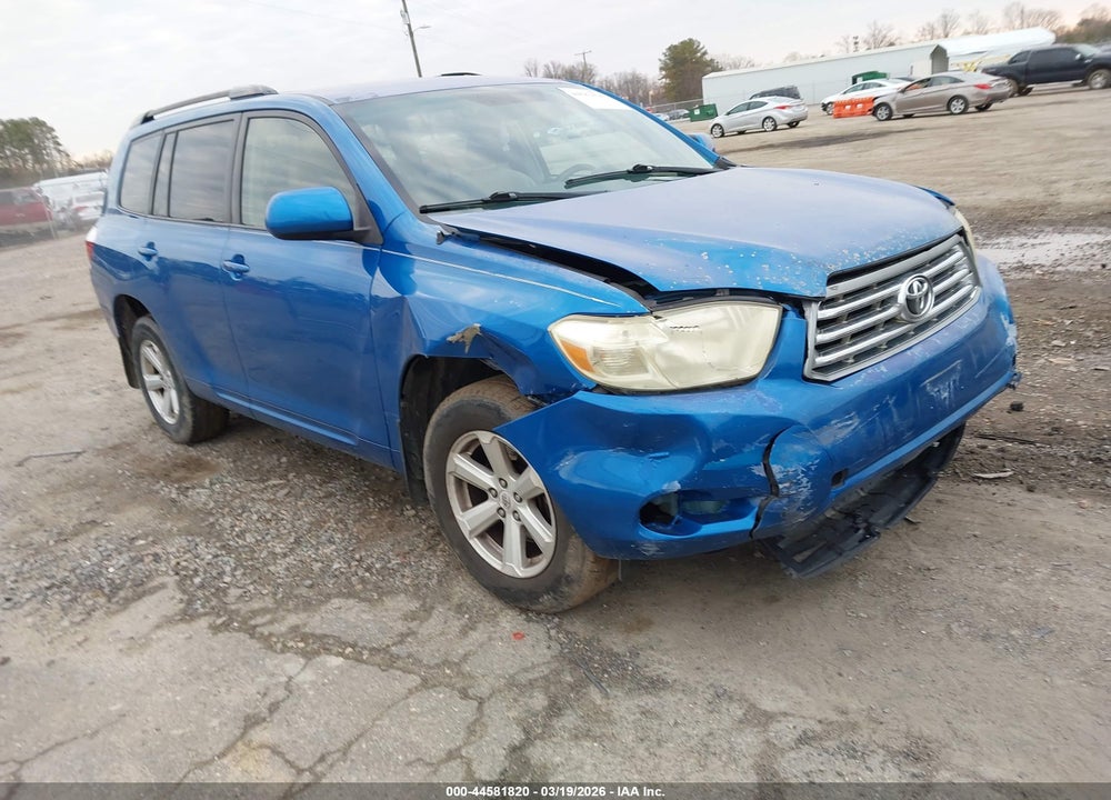 2009 TOYOTA HIGHLANDER VIN: JTEES41A592113616