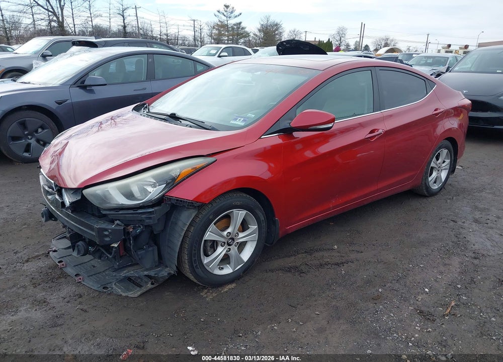 2016 HYUNDAI ELANTRA VALUE EDITION VIN: 5NPDH4AE6GH672024