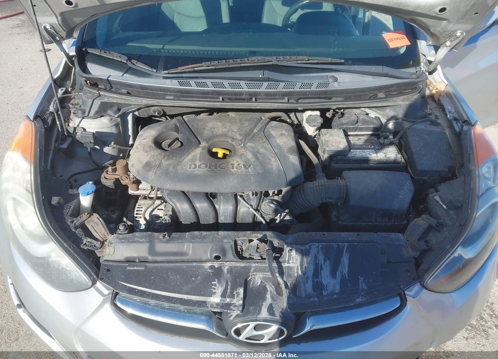 2013 HYUNDAI ELANTRA GLS VIN: 5NPDH4AE9DH363496