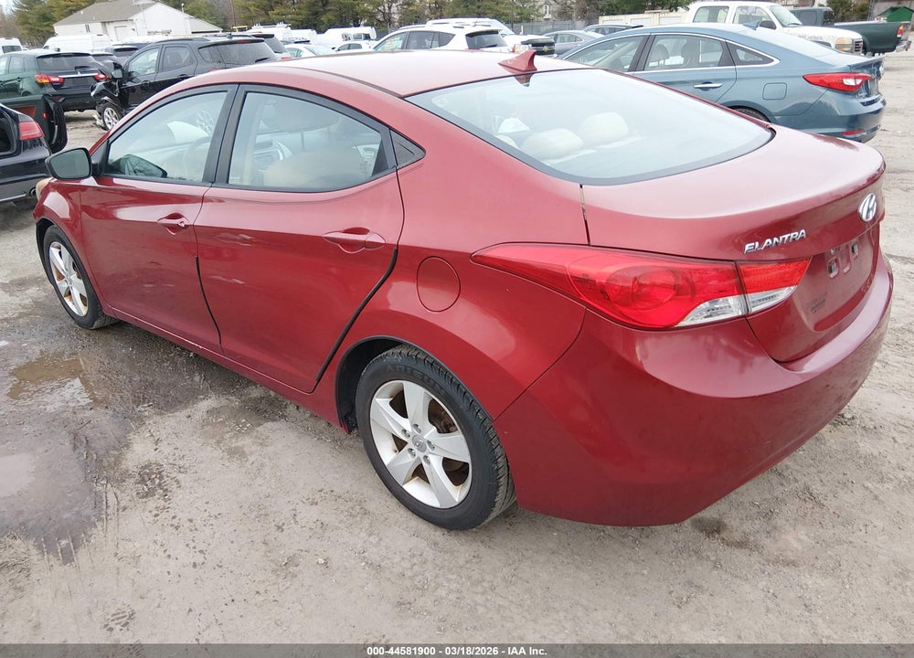 2011 HYUNDAI ELANTRA GLS (ULSAN PLANT) VIN: KMHDH4AE6BU146633