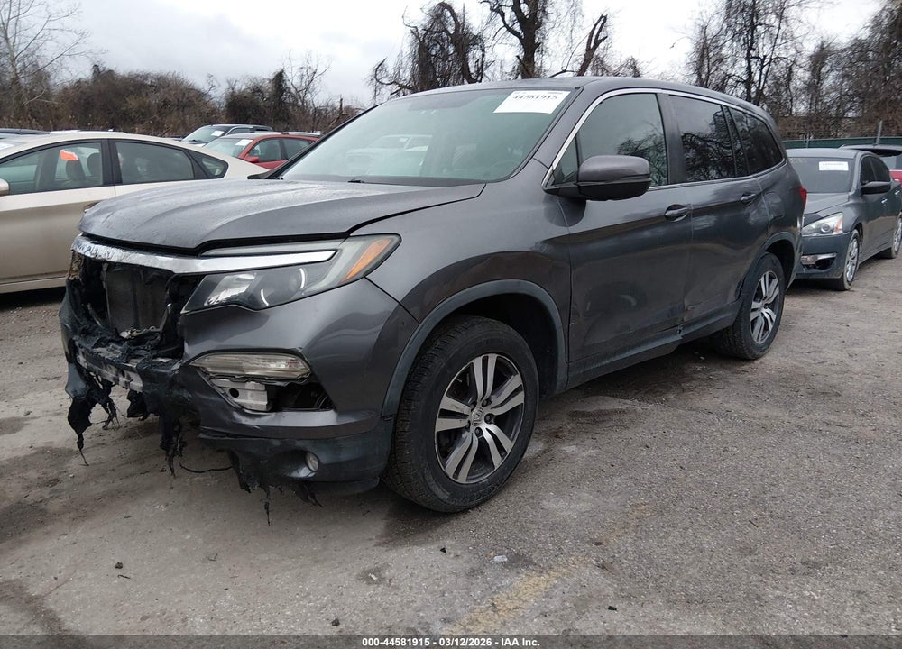 2017 HONDA PILOT EX-L VIN: 5FNYF6H59HB073594