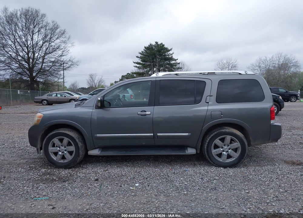 2013 NISSAN ARMADA PLATINUM VIN: 5N1BA0ND0DN612477