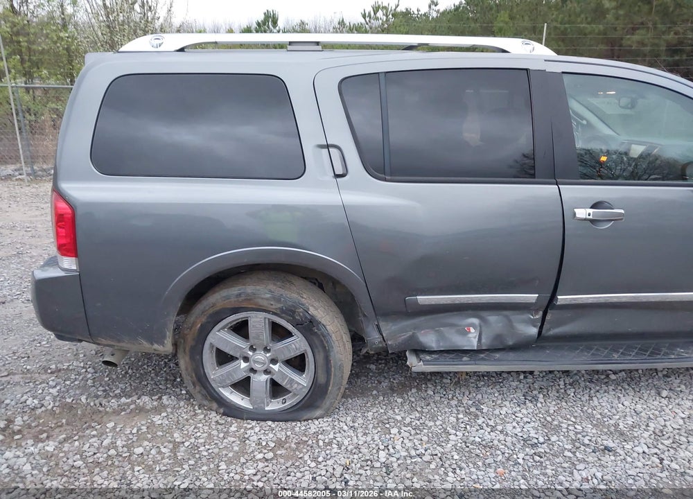 2013 NISSAN ARMADA PLATINUM VIN: 5N1BA0ND0DN612477