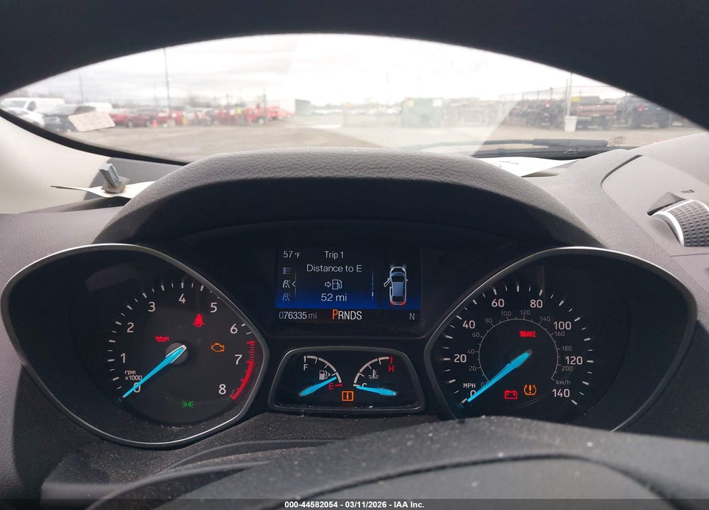 2017 FORD ESCAPE SE VIN: 1FMCU9G91HUE57216