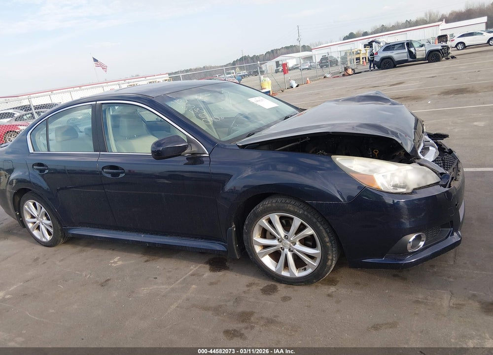 2013 SUBARU LEGACY 2.5I LIMITED VIN: 4S3BMCP67D3020906