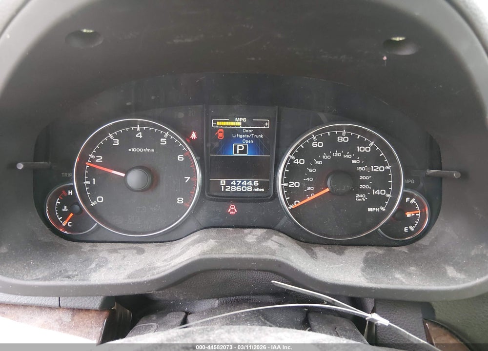 2013 SUBARU LEGACY 2.5I LIMITED VIN: 4S3BMCP67D3020906