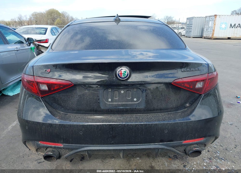 2019 ALFA ROMEO GIULIA SPORT AWD VIN: ZARFANAN4K7614936