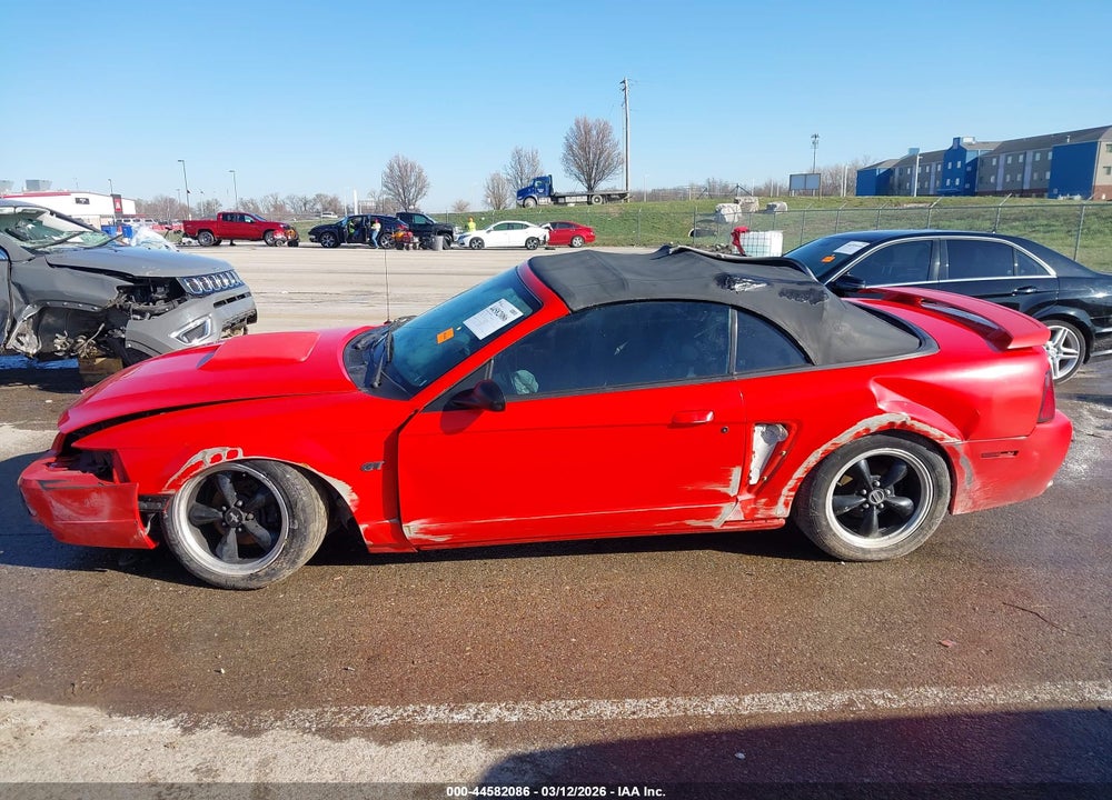2001 FORD MUSTANG GT VIN: 1FAFP45X31F115506