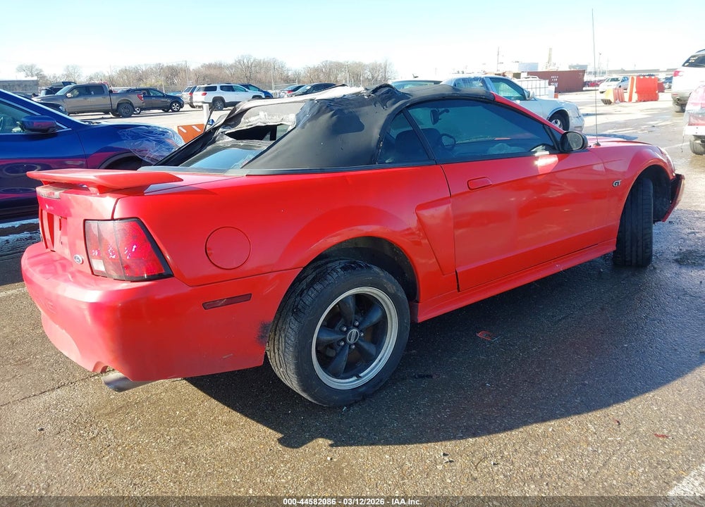 2001 FORD MUSTANG GT VIN: 1FAFP45X31F115506