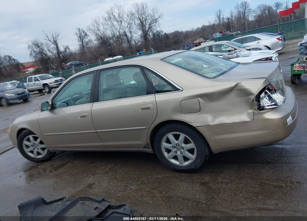 2000 TOYOTA AVALON XLS VIN: 4T1BF28B9YU064031