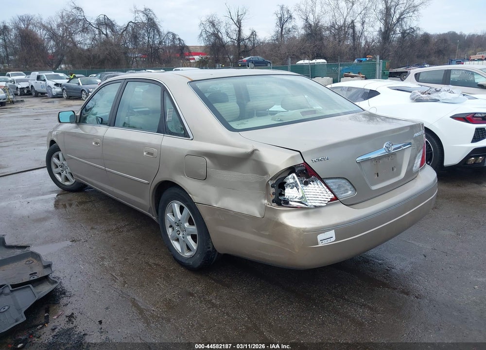2000 TOYOTA AVALON XLS VIN: 4T1BF28B9YU064031