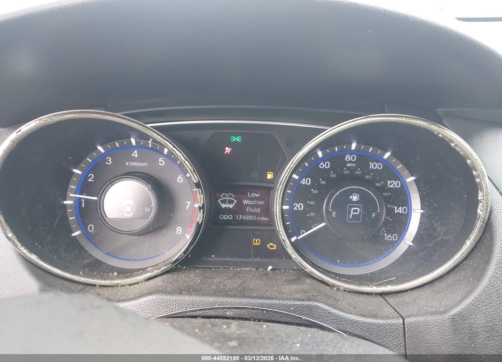 2013 HYUNDAI SONATA GLS VIN: 5NPEB4AC1DH722070