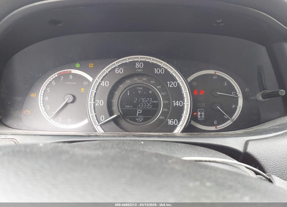 2013 HONDA ACCORD EX-L VIN: 1HGCR2F81DA241093