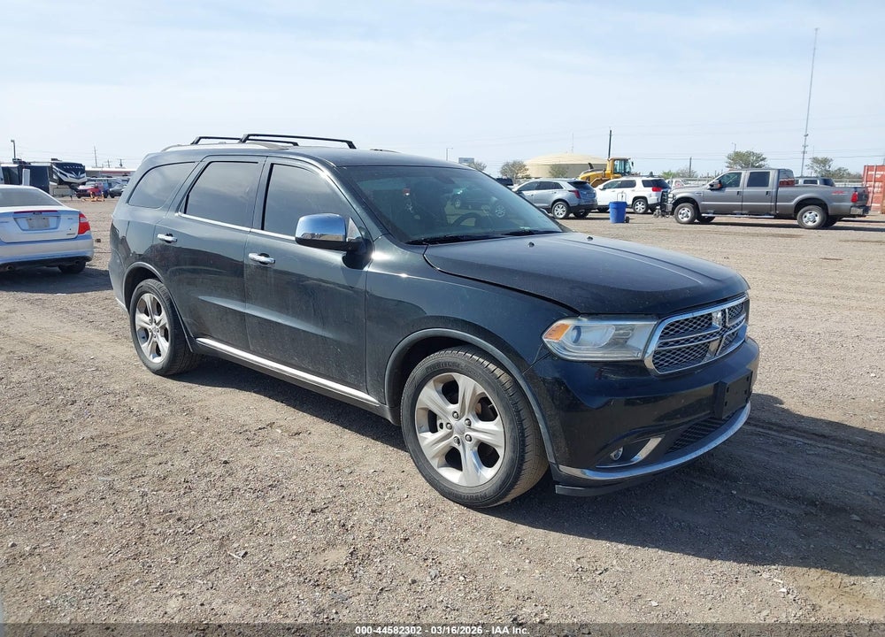 2015 DODGE DURANGO SXT VIN: 1C4RDHAG8FC880474