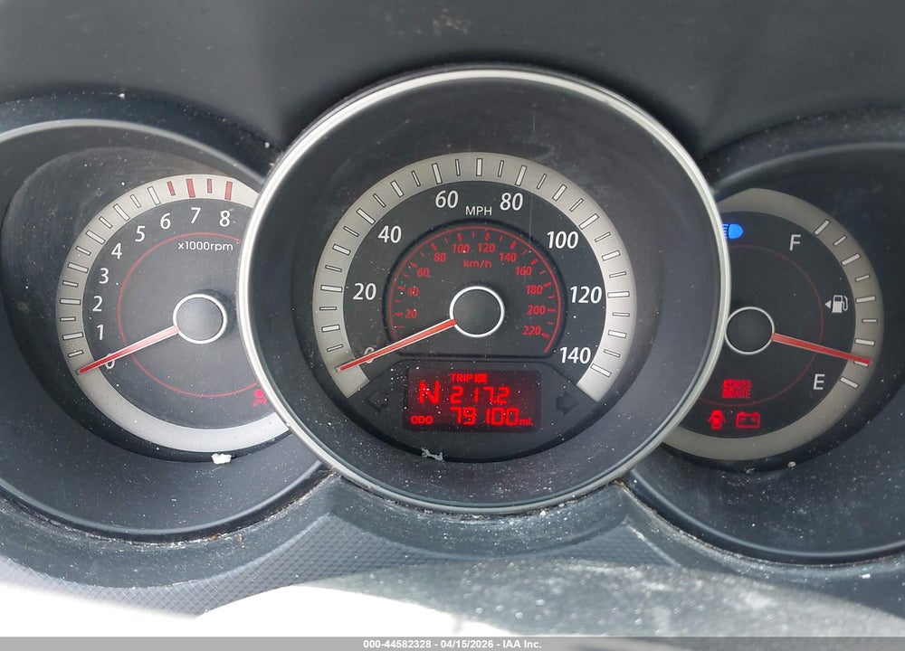 2010 KIA FORTE EX VIN: KNAFU4A22A5077850