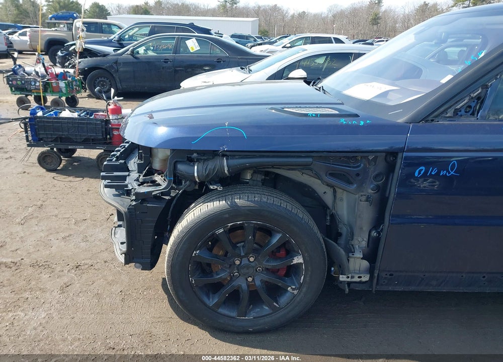 2015 LAND ROVER RANGE ROVER SPORT 3.0L V6 SUPERCHARGED HSE VIN: SALWR2VFXFA518444