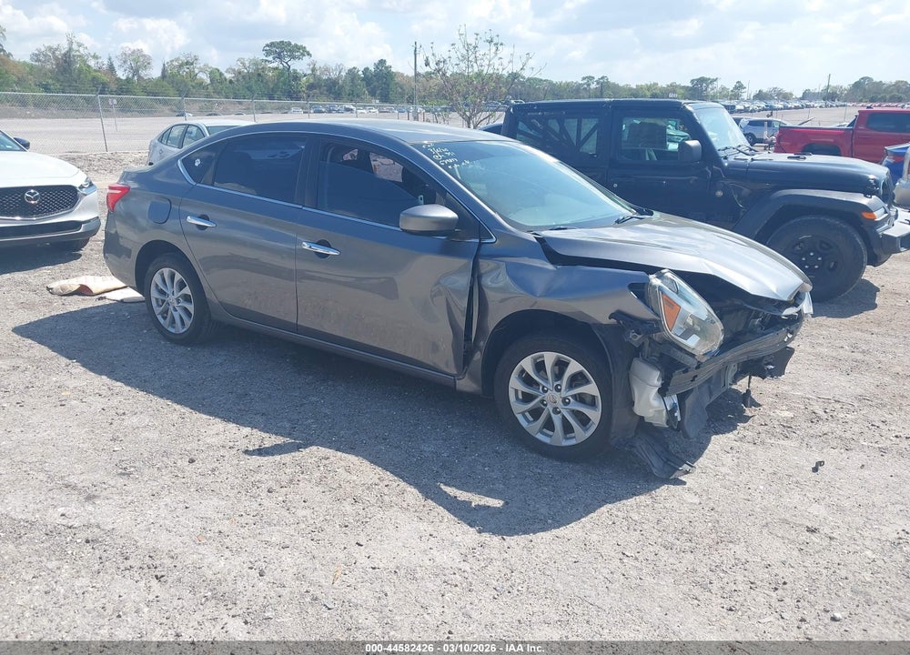 2019 NISSAN SENTRA SV VIN: 3N1AB7AP5KY430024