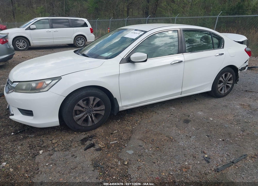 2013 HONDA ACCORD LX VIN: 1HGCR2F36DA226576