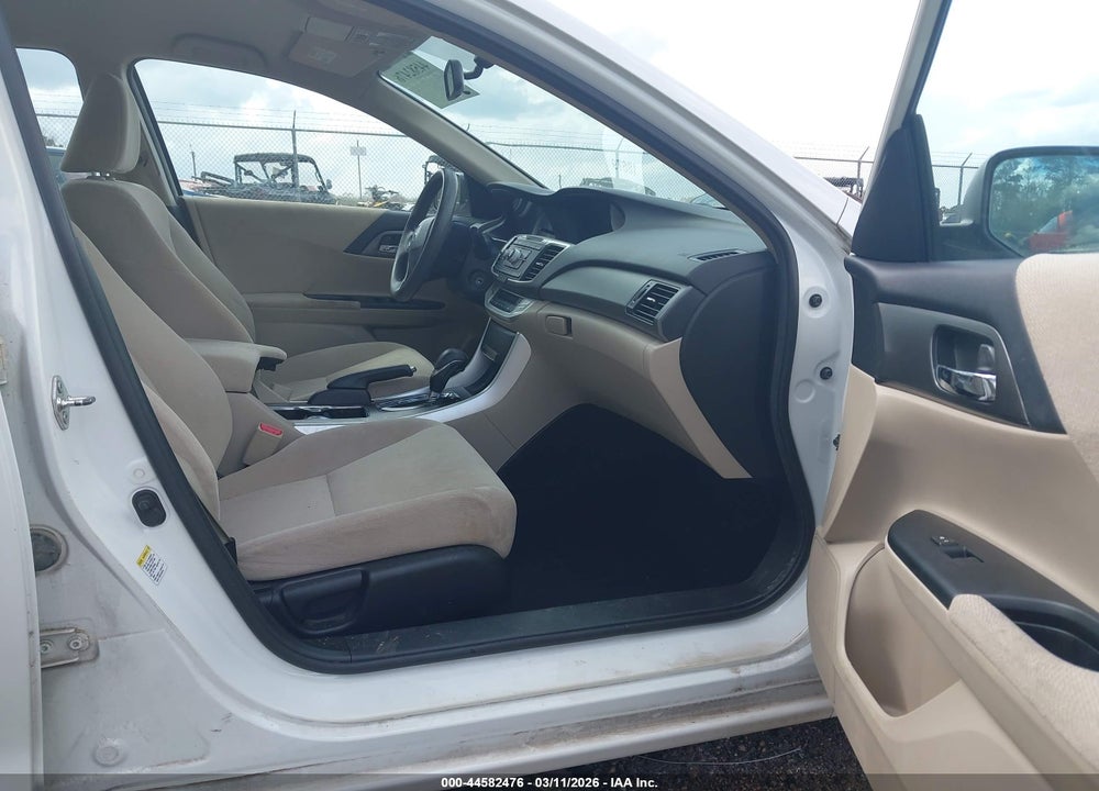 2013 HONDA ACCORD LX VIN: 1HGCR2F36DA226576