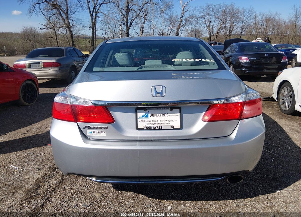 2013 HONDA ACCORD LX VIN: 1HGCR2F30DA072575