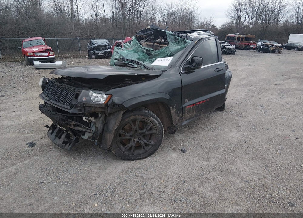 2012 JEEP GRAND CHEROKEE SRT8 VIN: 1C4RJFDJ5CC279264