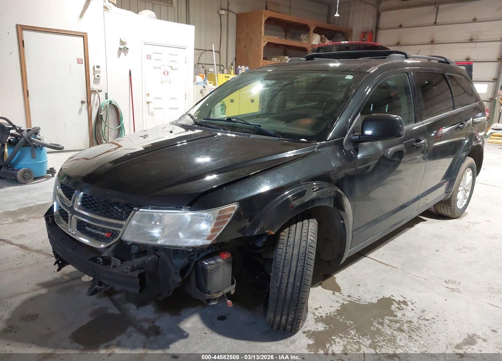 2013 DODGE JOURNEY SXT VIN: 3C4PDDBG0DT527534