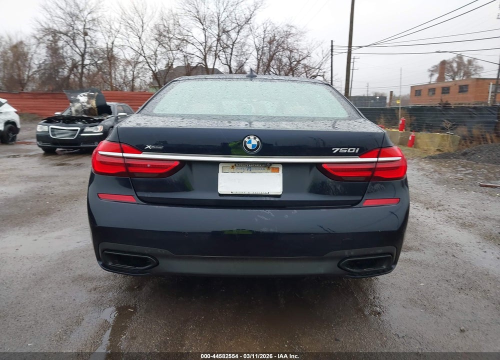 2016 BMW 750I XDRIVE VIN: WBA7F2C5XGG420220