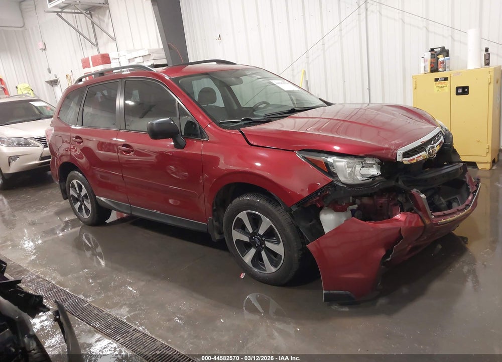 2018 SUBARU FORESTER 2.5I VIN: JF2SJABCXJH474030