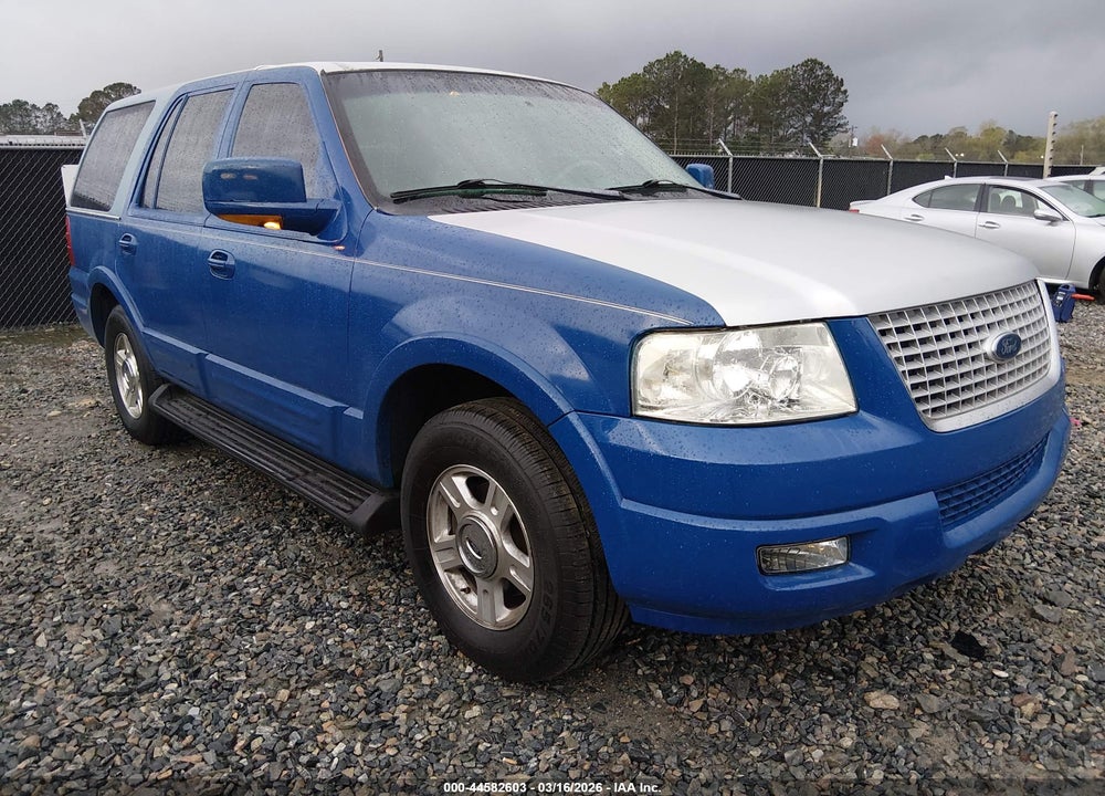 2003 FORD EXPEDITION EDDIE BAUER VIN: 1FMEU17L63LA14807