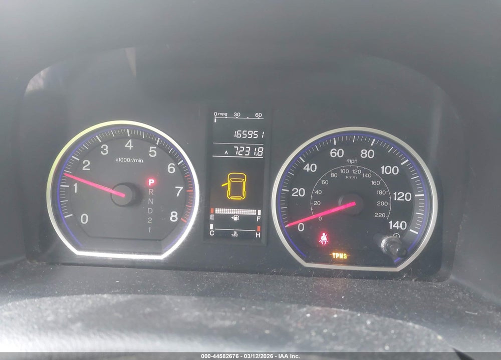 2007 HONDA CR-V LX VIN: 5J6RE38347L001504