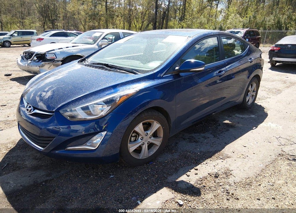 2016 HYUNDAI ELANTRA VALUE EDITION VIN: 5NPDH4AE3GH689931