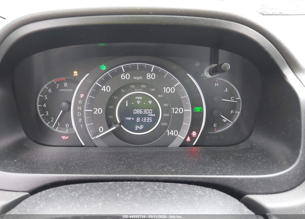 2013 HONDA CR-V EX VIN: 5J6RM4H51DL030254
