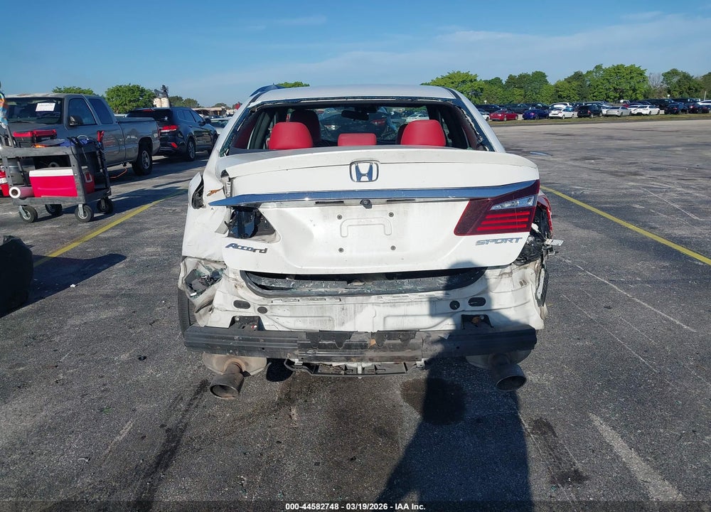 2016 HONDA ACCORD SPORT VIN: 1HGCR2F67GA206769
