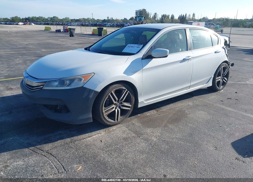 2016 HONDA ACCORD SPORT VIN: 1HGCR2F67GA206769