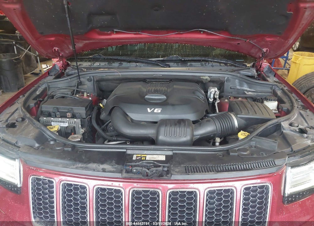 2015 JEEP GRAND CHEROKEE OVERLAND VIN: 1C4RJFCG8FC151255