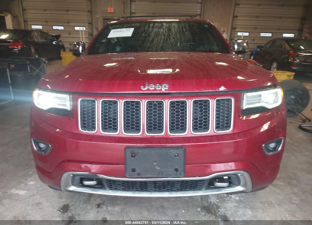 2015 JEEP GRAND CHEROKEE OVERLAND VIN: 1C4RJFCG8FC151255