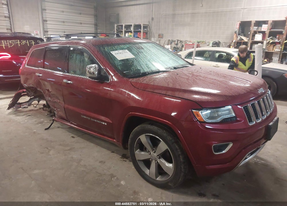 2015 JEEP GRAND CHEROKEE OVERLAND VIN: 1C4RJFCG8FC151255
