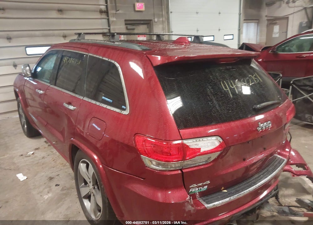 2015 JEEP GRAND CHEROKEE OVERLAND VIN: 1C4RJFCG8FC151255