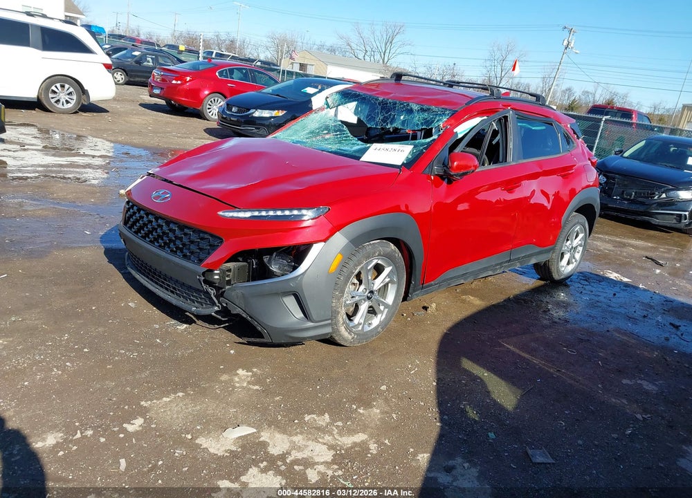 2022 HYUNDAI KONA SEL VIN: KM8K6CAB9NU912047