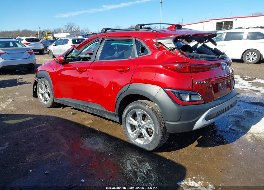 2022 HYUNDAI KONA SEL VIN: KM8K6CAB9NU912047
