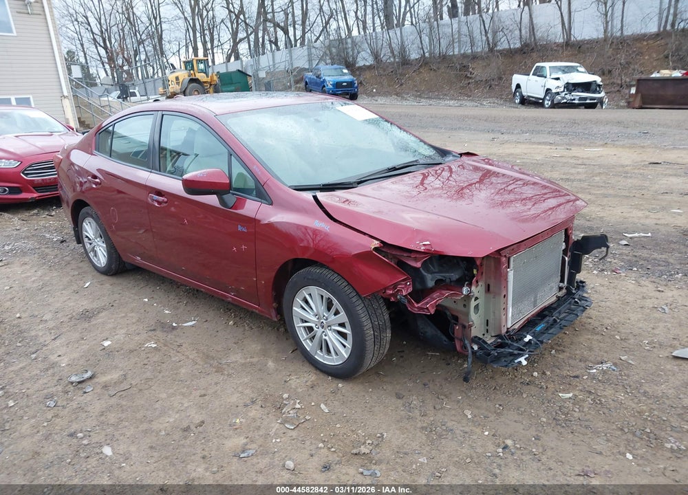 2017 SUBARU IMPREZA 2.0I PREMIUM VIN: 4S3GKAD69H3626850