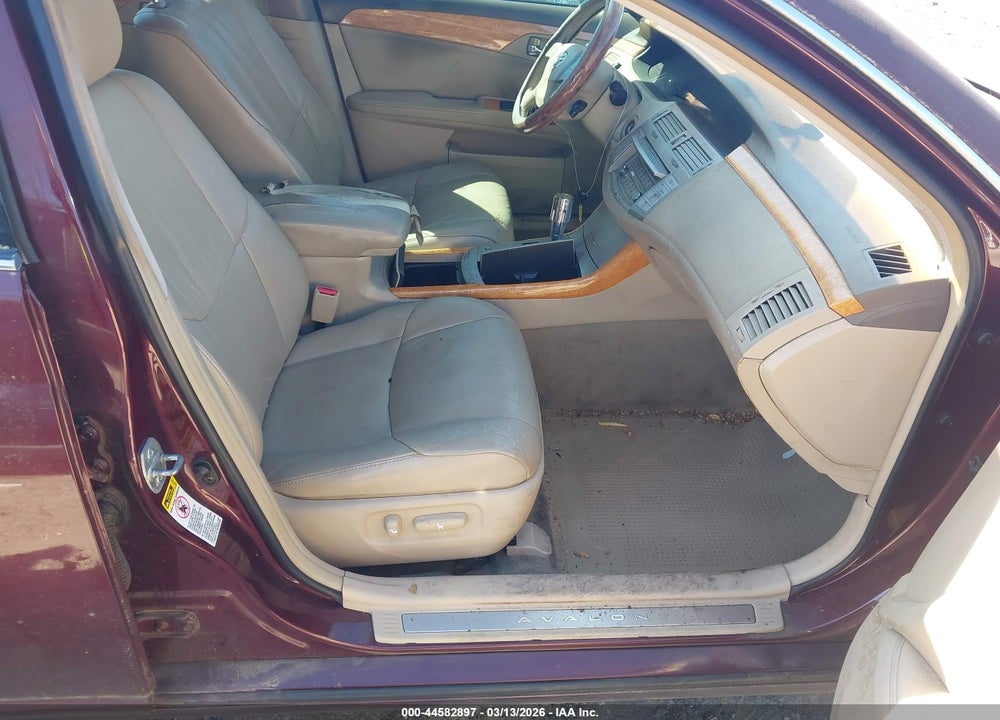 2005 TOYOTA AVALON XLS VIN: 4T1BK36B35U044888